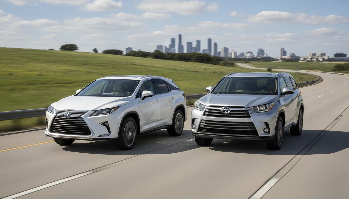 Lexus RX Vs Toyota Highlander: Comparing Features and Performance in 2024