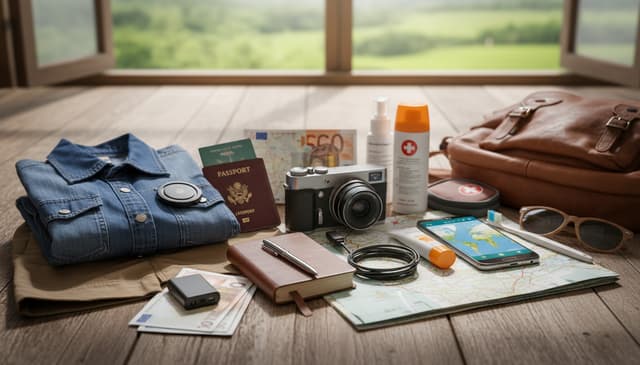 Lista rzeczy do spakowania na podróż: praktyczny przewodnik