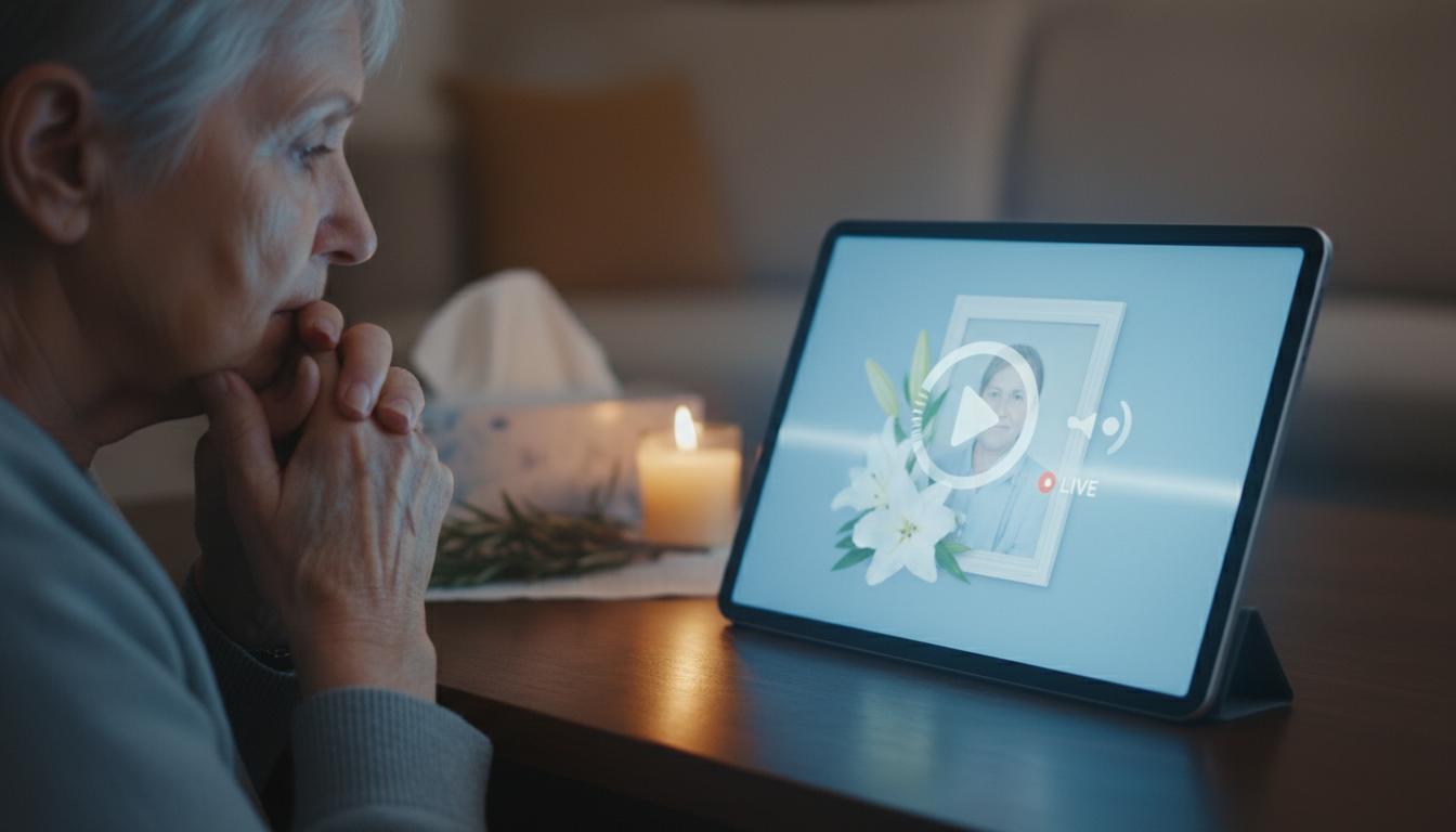 How Live Streaming Memorials Connect Families Across Distances
