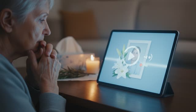 How Live Streaming Memorials Connect Families Across Distances