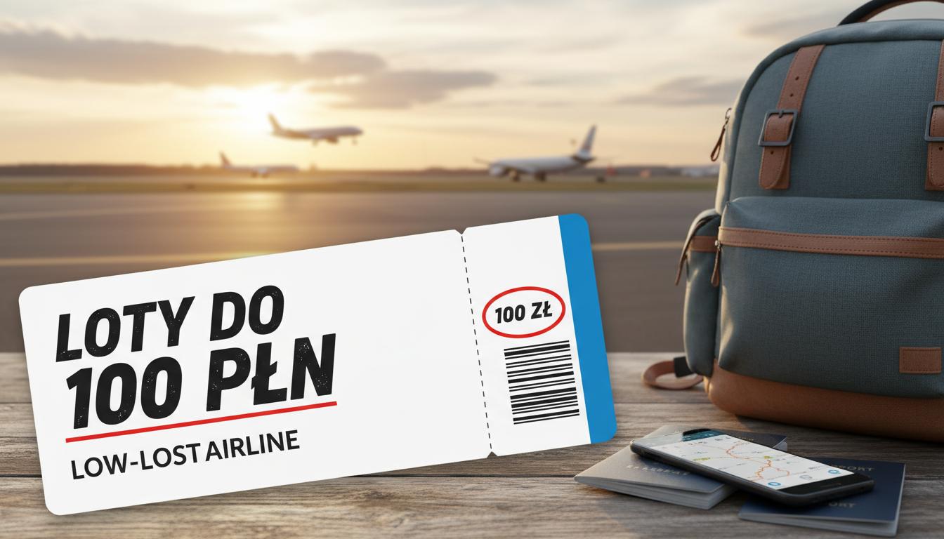 Loty do 100 zł: praktyczny przewodnik po tanich podróżach