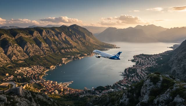 Loty do Czarnogóry: praktyczny przewodnik dla podróżnych