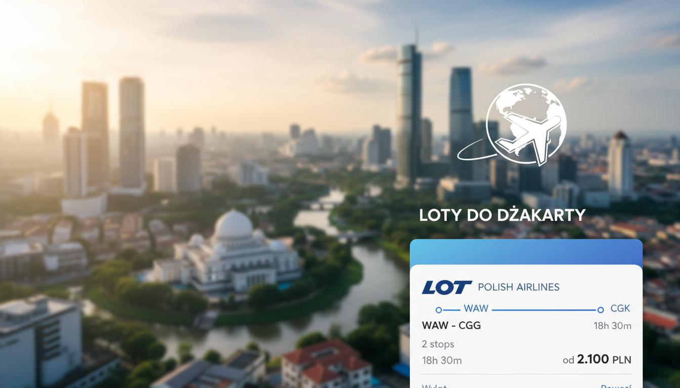 Loty do Dżakarty: praktyczny przewodnik dla podróżnych w 2024 roku