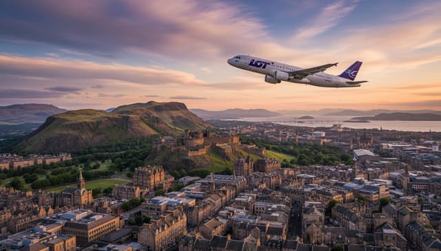 Loty do Edynburga: praktyczny przewodnik na 2024 rok