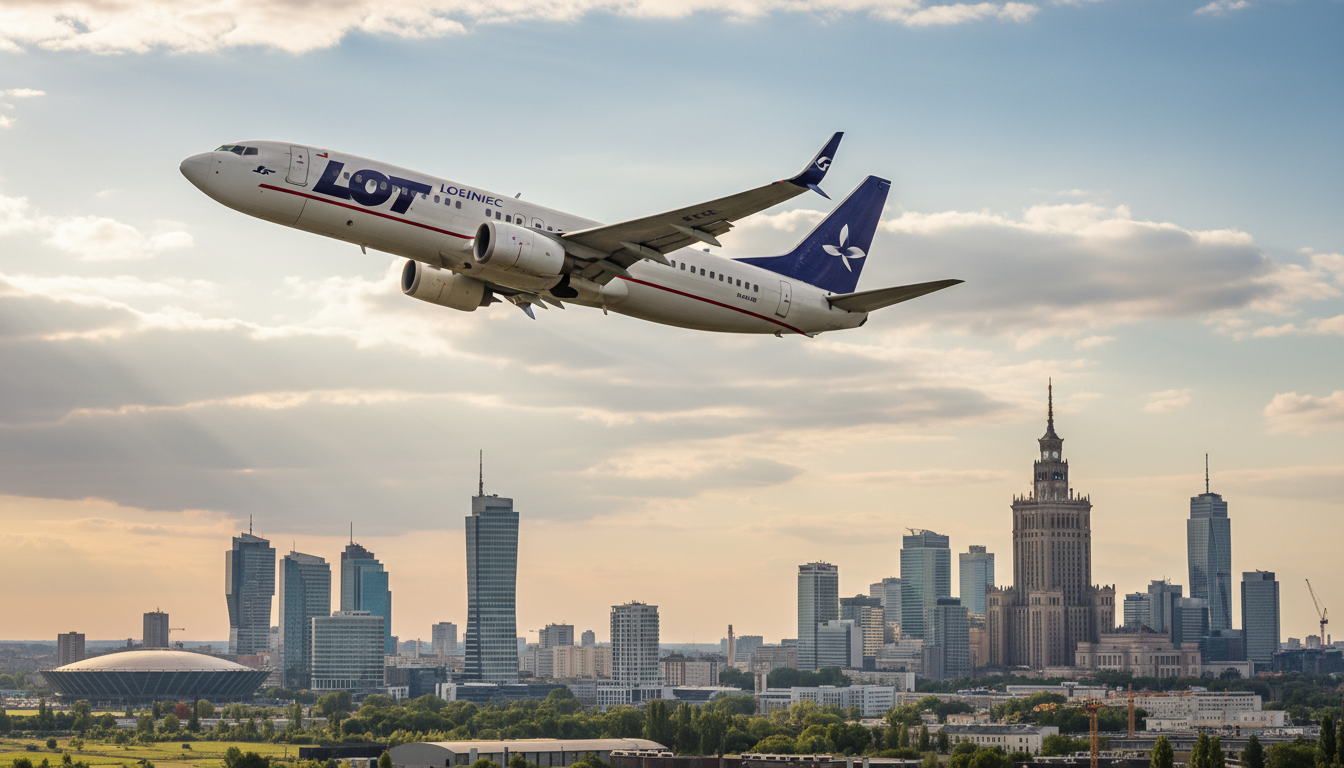 Loty Katowice Warszawa czy pociąg? Rachunek czasu i pieniędzy