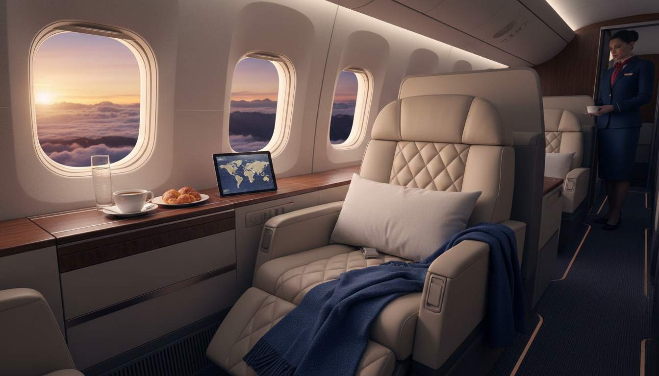 Loty klasa premium w 2026 – luksus czy drogi marketing?