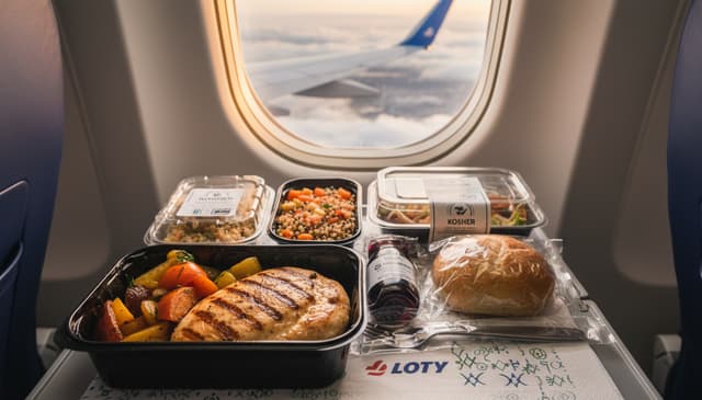 Loty kosher jedzenie: praktyczny przewodnik po posiłkach na pokładzie