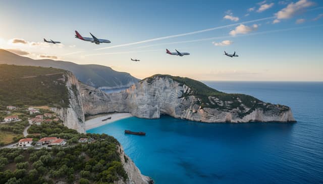 Loty na Zakynthos: praktyczny przewodnik na udaną podróż