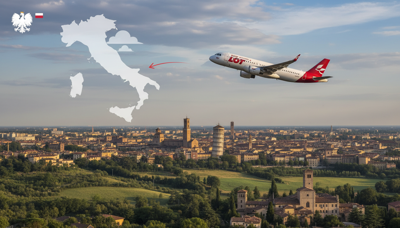 Loty Polska Bolonia 2026 naprawdę tanio dzięki AI, nie reklamom