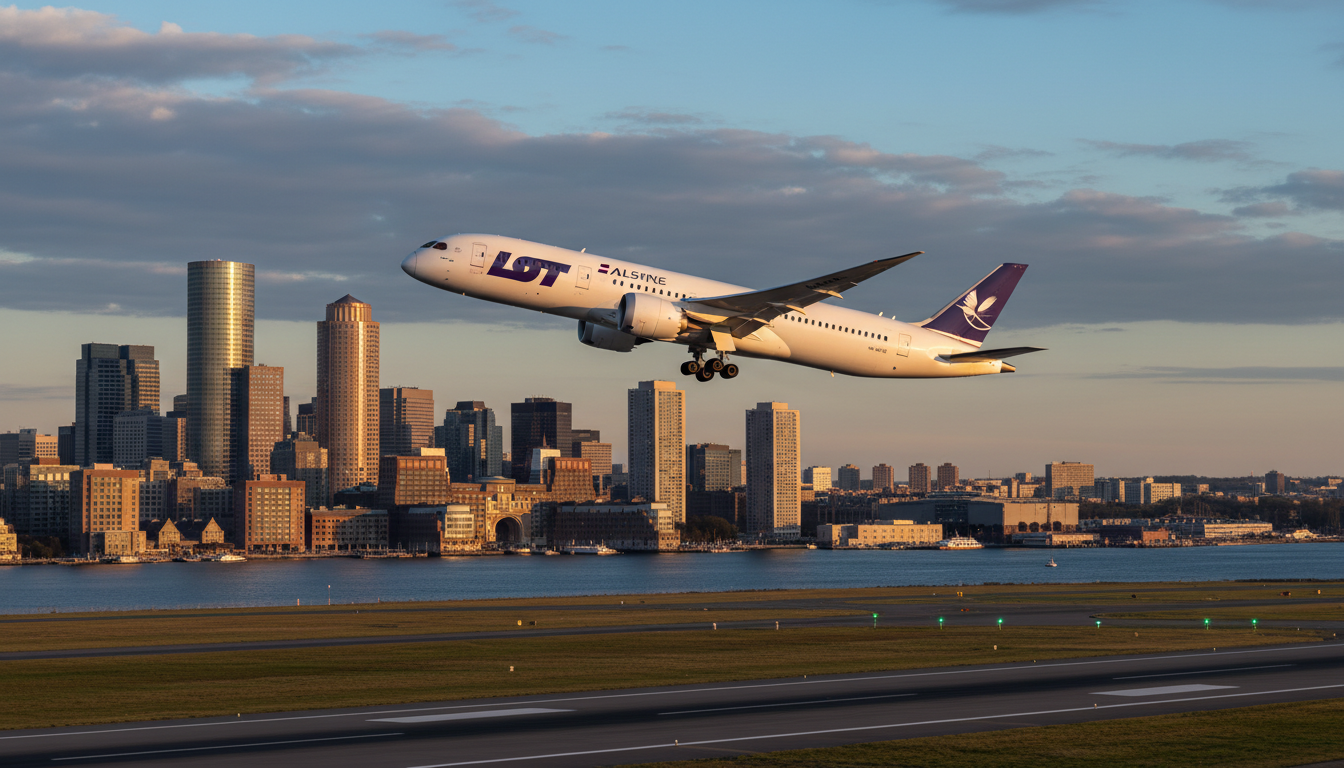 Loty Polska Boston 2026 – dane, które obniżą cenę biletu