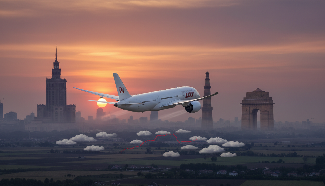 Loty Polska Delhi 2026 naprawdę tanio? Gdzie kończą się mity