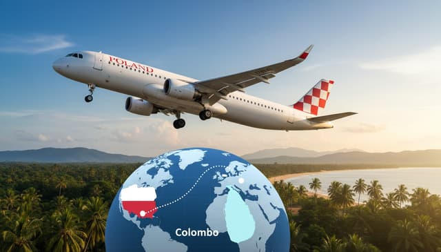 Loty Polska Kolombo: przewodnik po najlepszych połączeniach w 2024