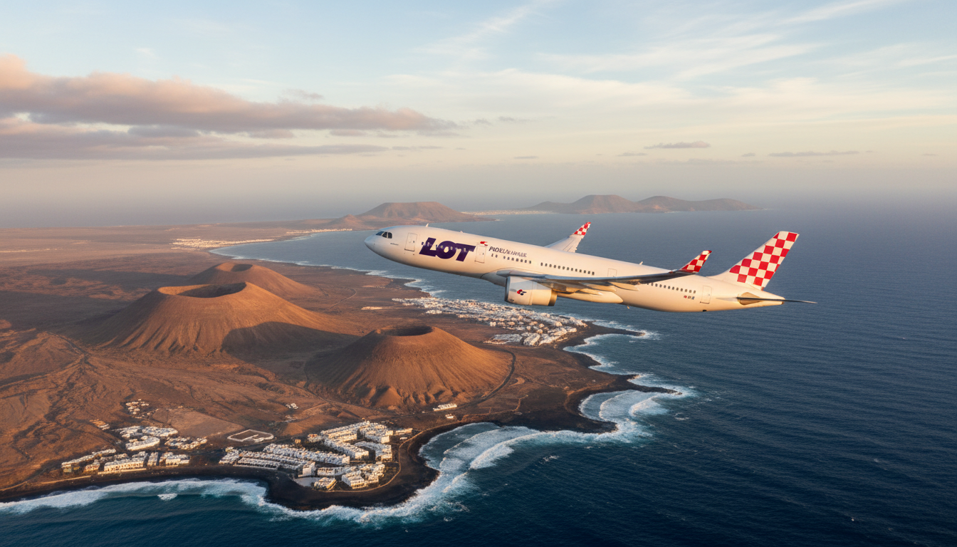 Loty Polska Lanzarote 2026 – realne ceny, mity i strategie