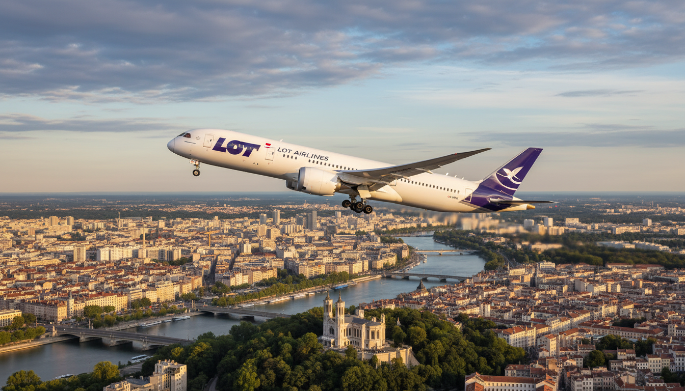 Loty Polska Lyon w 2026 – prawdziwe ceny w erze algorytmów