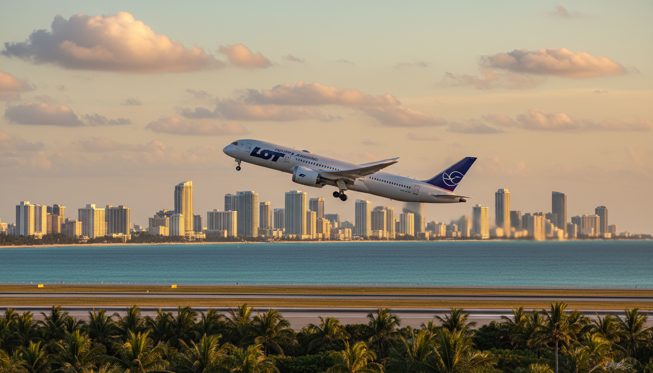 Polska–Miami: ile naprawdę kosztuje „tani” lot?