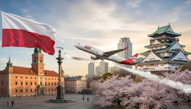 Loty Polska Osaka: praktyczny przewodnik po połączeniach i opcjach