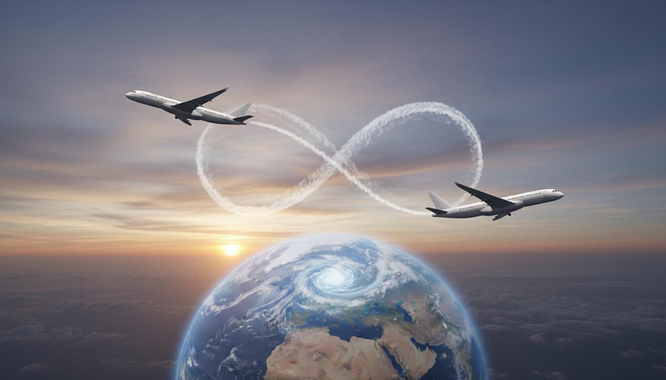 Loty w dwie strony: praktyczny przewodnik po podróżach lotniczych