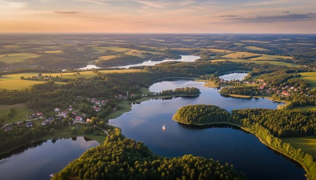 Loty Warmia Mazury: praktyczny przewodnik po regionie z lotu ptaka