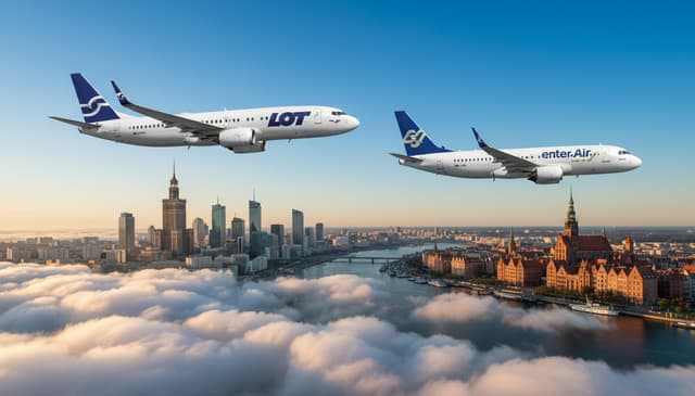 Loty Warszawa Gdańsk: praktyczny przewodnik po trasie i opcjach podróży