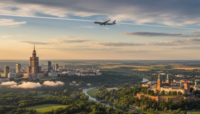 Loty Warszawa Kraków: praktyczny przewodnik po najpopularniejszych trasach