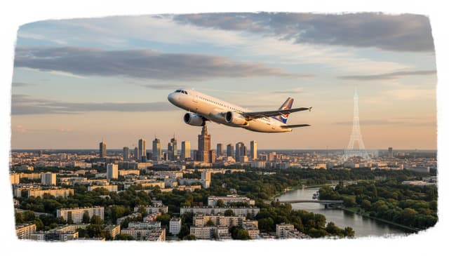 Loty Warszawa Paryż: praktyczny przewodnik po trasie i opcjach podróży