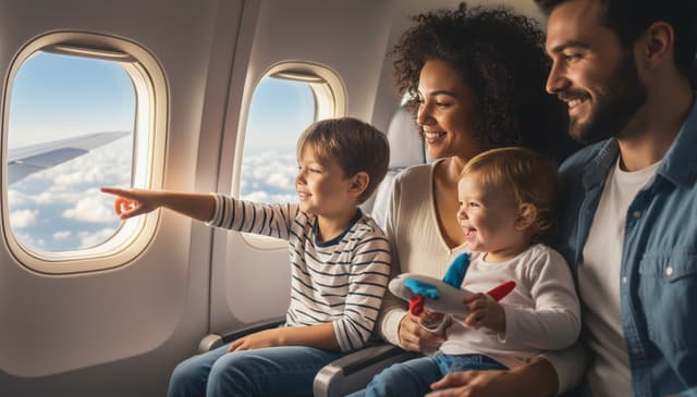 Loty z dziećmi: praktyczne wskazówki dla spokojnej podróży