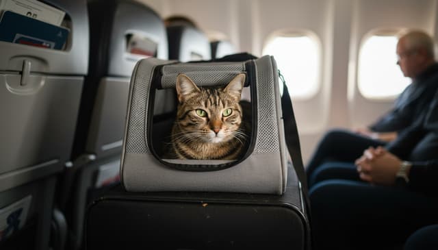 Loty z kotem: praktyczny przewodnik dla podróżujących właścicieli