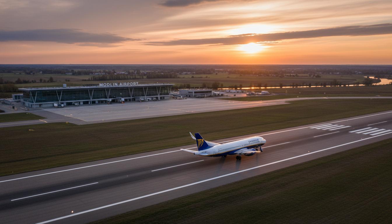Loty z Modlina: praktyczny przewodnik dla podróżnych w 2024 roku