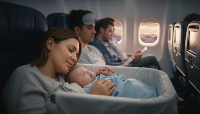 Loty z niemowlęciem: praktyczny przewodnik dla rodziców podróżujących