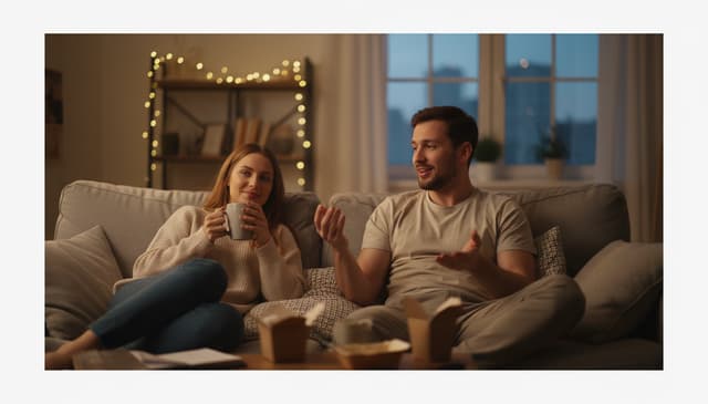 Luźna rozmowa po ciężkim dniu: jak znaleźć chwilę na relaks