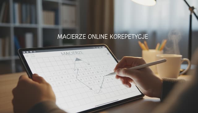 Macierze online korepetycje: praktyczny przewodnik dla uczniów