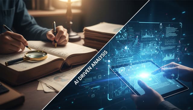 Manual Analysis Vs AI-Driven Analysis: Understanding the Future of Data Evaluation