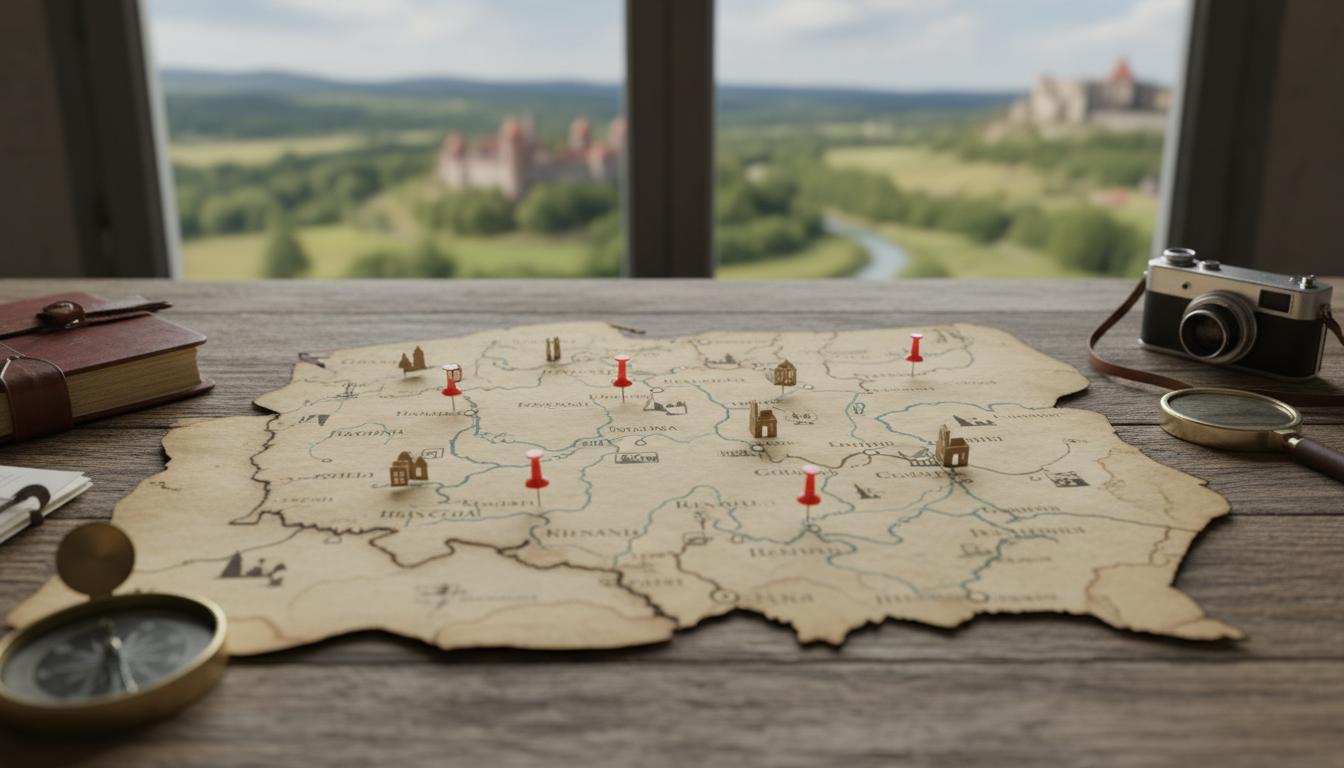 Mapy ciekawych miejsc w Polsce: praktyczny przewodnik ulice.ai