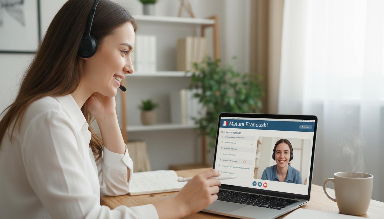 Matura francuski korepetycje online: skuteczne przygotowanie krok po kroku