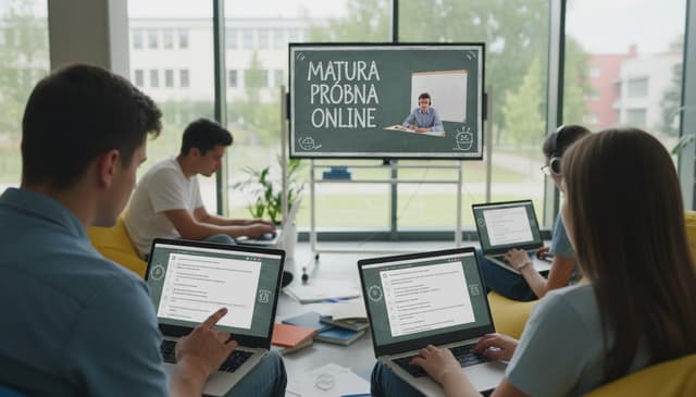 Matura próbna online: jak efektywnie przygotować się do egzaminu