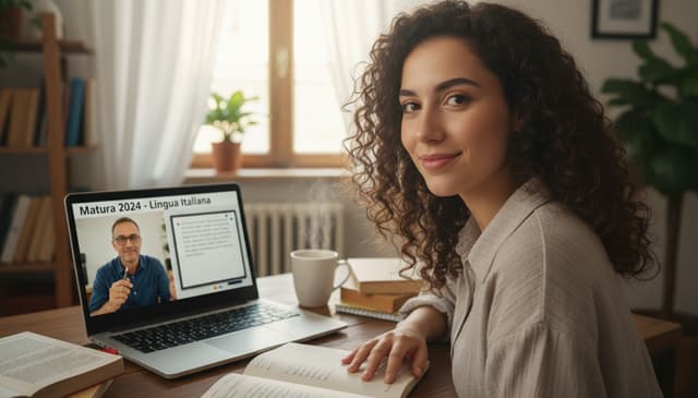 Matura włoski korepetycje online: jak skutecznie przygotować się do egzaminu