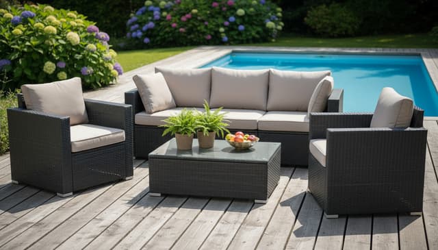 Praktyczny przewodnik po meblach technorattan na każdą pogodę