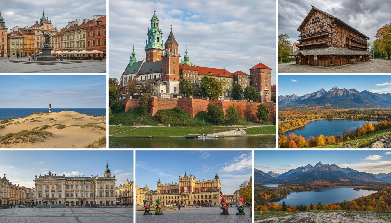 Miejsca warte odwiedzenia w Polsce: przewodnik po najpiękniejszych miejscach