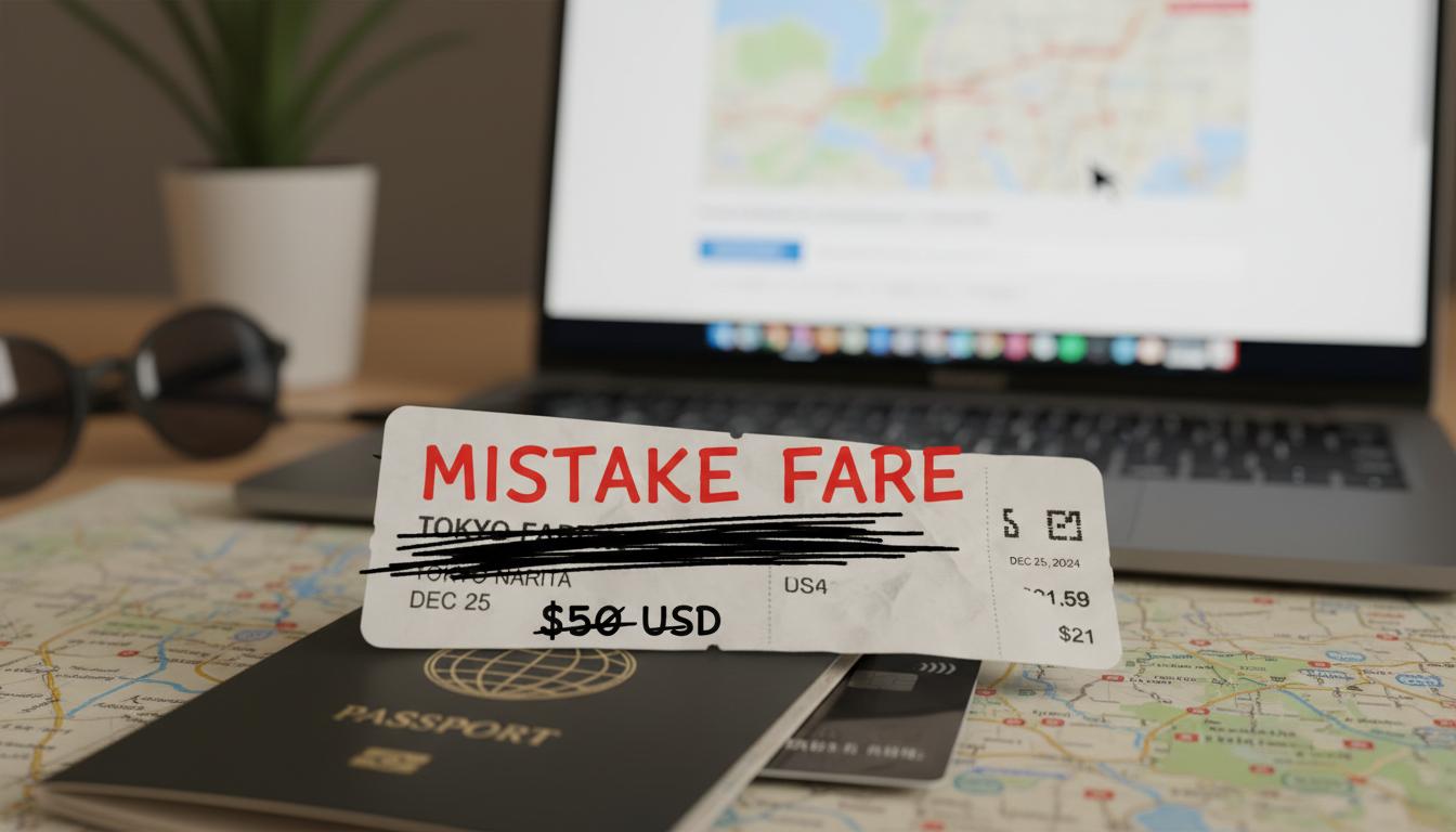 How Mistake Fares Work and How to Find Them in 2024