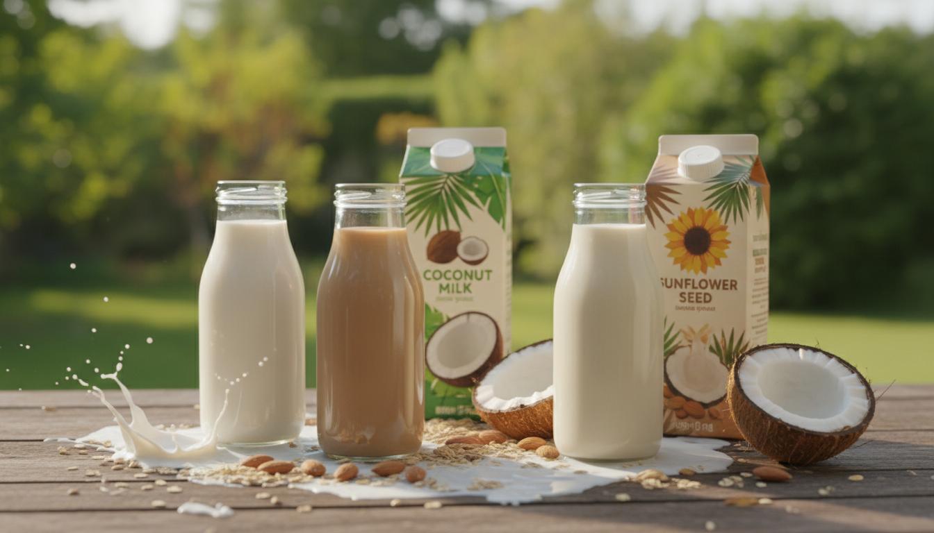 Mleko roślinne: przewodnik po rodzajach i zastosowaniach w kuchni