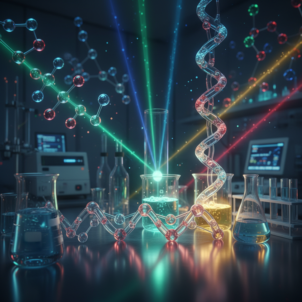 Struktury molekularne terapii fotodynamicznej w laboratorium