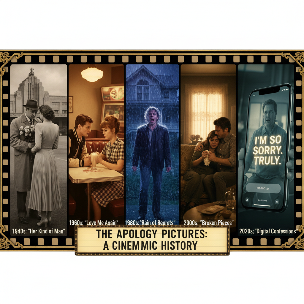 Evolution of apology scenes in cinema.