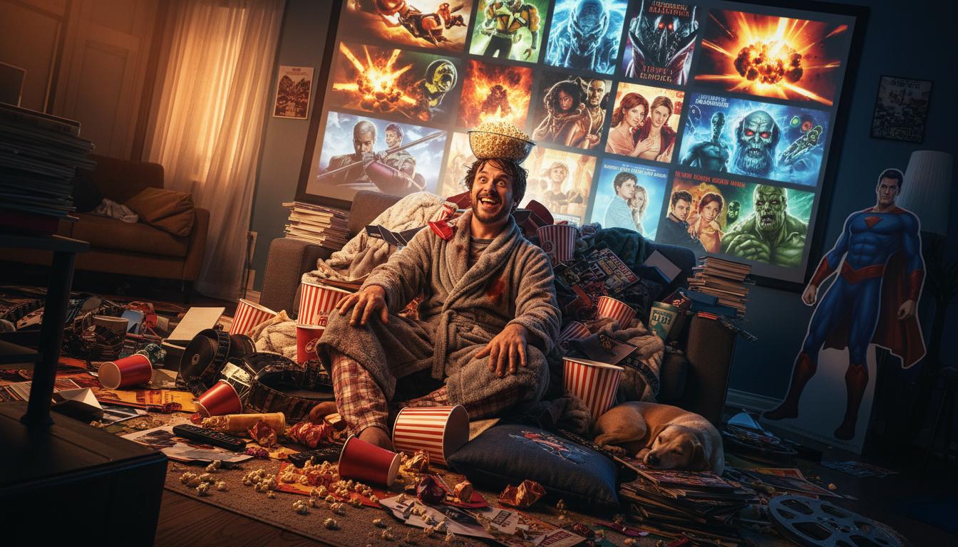 Exploring Movie Addiction Through the Lens of Comedy Cinema