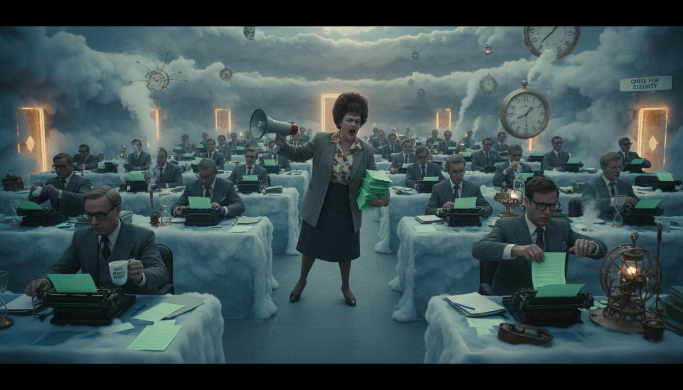 How Movie Afterlife Bureaucracy Comedy Explores Life Beyond Death