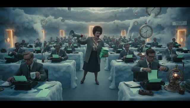 How Movie Afterlife Bureaucracy Comedy Explores Life Beyond Death