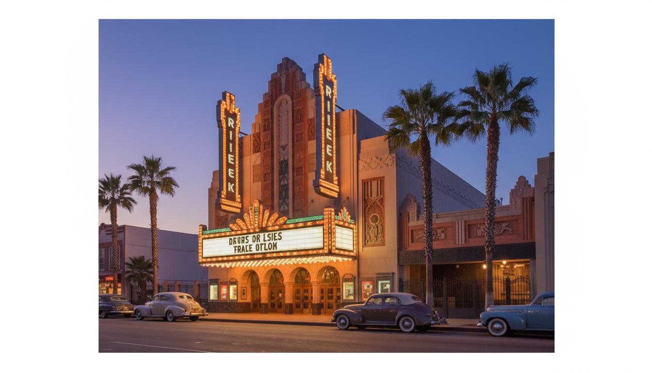 Exploring the Charm of Movie Art Deco Theaters Through History
