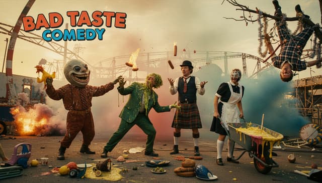 Exploring the appeal of movie bad taste comedy in modern cinema