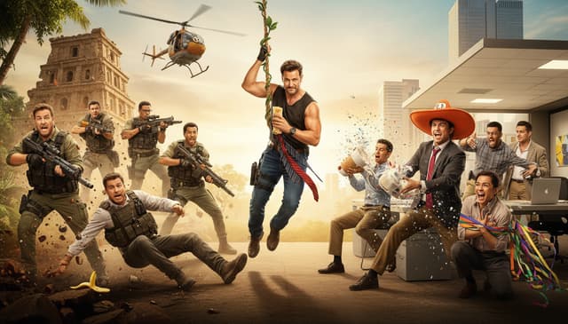 How to enjoy a movie both drama and comedy in one experience