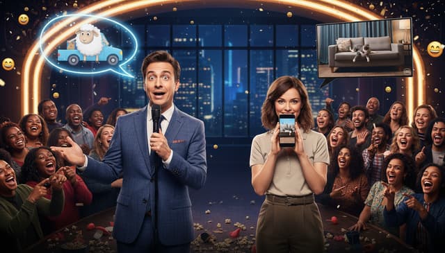 How showing and telling shape comedy in movies