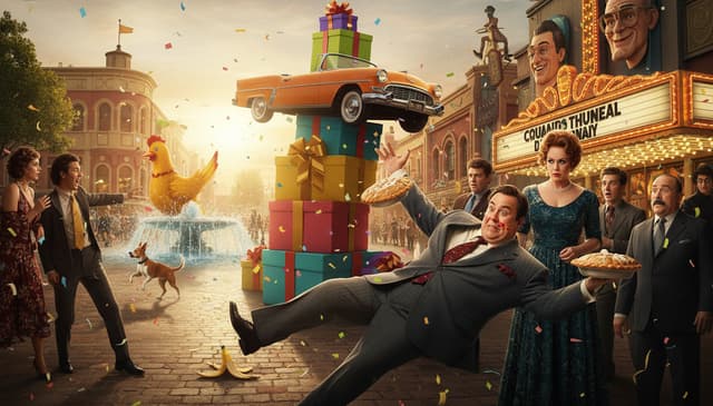 Exploring the charm of broad comedy in movie cinema